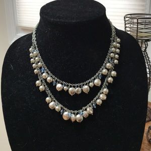 LOFT Double strand necklace